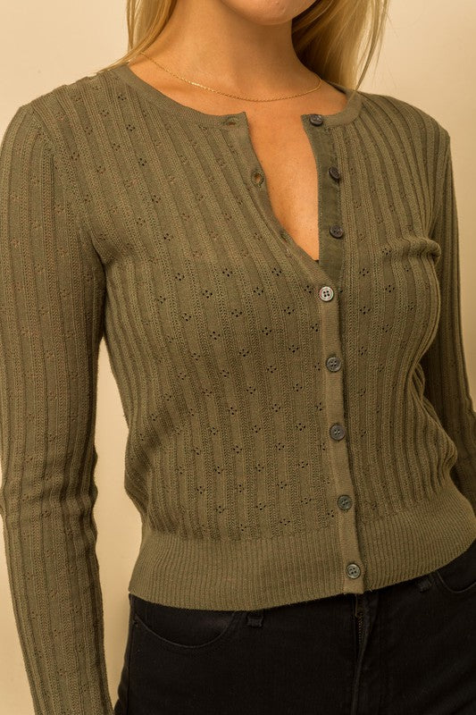 Jade Sweater Cardigan