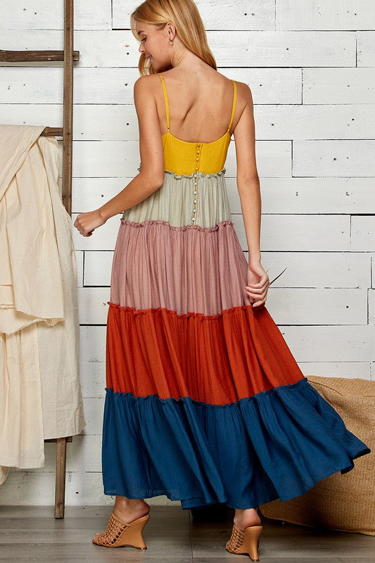 Kaleidoscope Maxi Dress