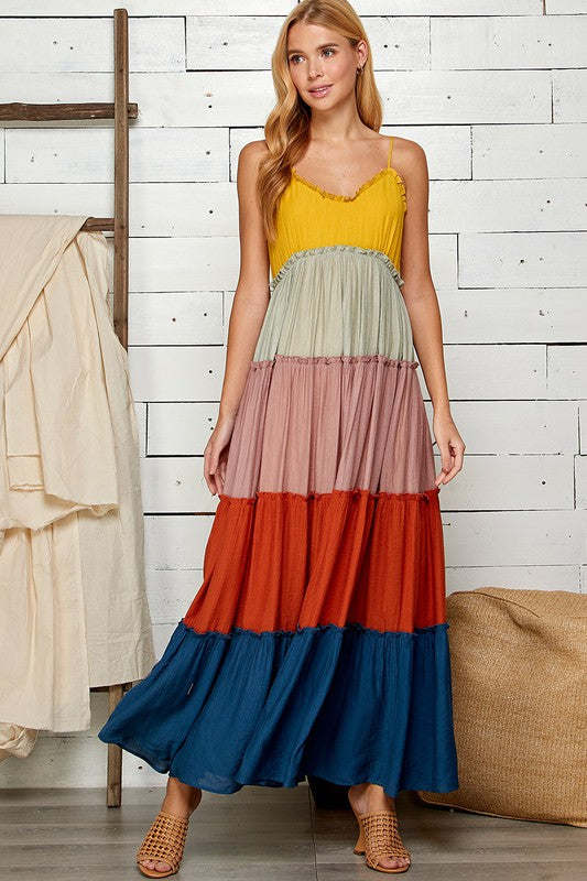 Kaleidoscope Maxi Dress