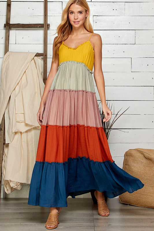 Kaleidoscope Maxi Dress