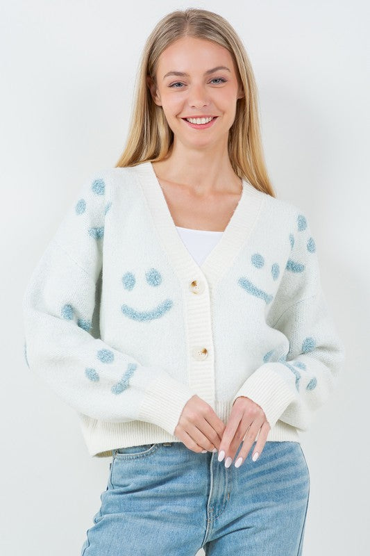 Cyan Cardigan