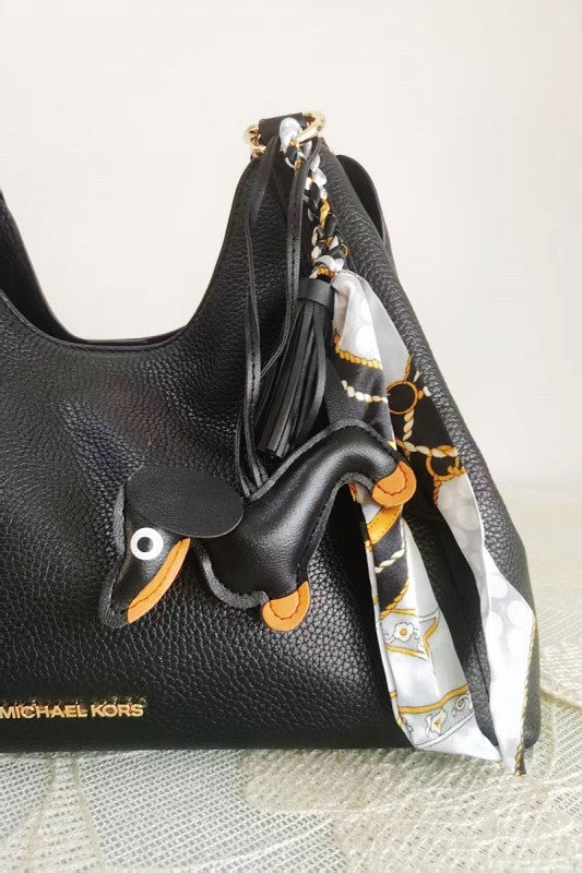 Puppy love bag charm