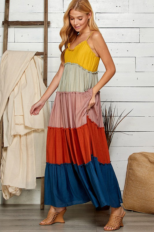 Kaleidoscope Maxi Dress