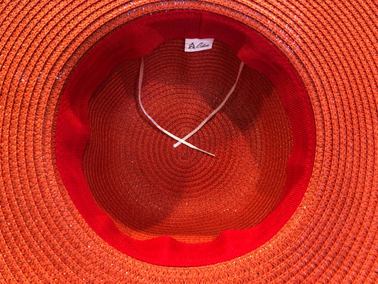Adjustable Rust Floppy Hat